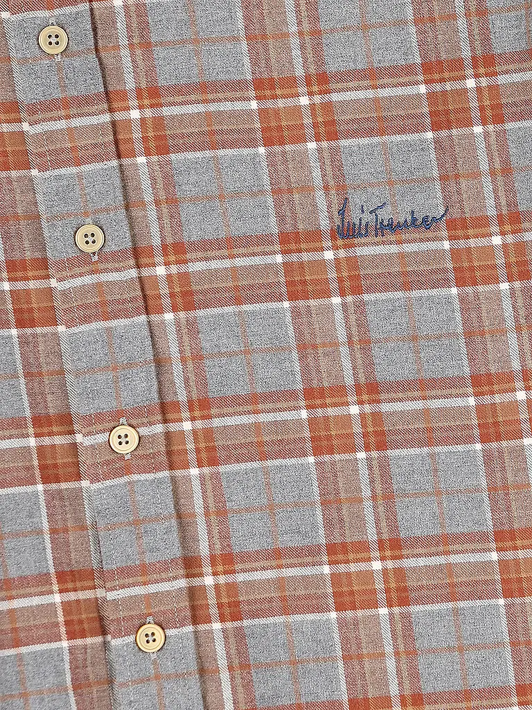 LUIS TRENKER | Chemise traditionnelle LUBODO | Gris clair