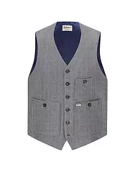 LUIS TRENKER | Gilet traditionnel LUSEBA | Bleu