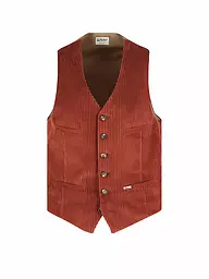 LUIS TRENKER | Gilet traditionnel LUSEBASTIAN | Rouge