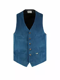 LUIS TRENKER | Gilet traditionnel LUSEBASTIAN | Bleu