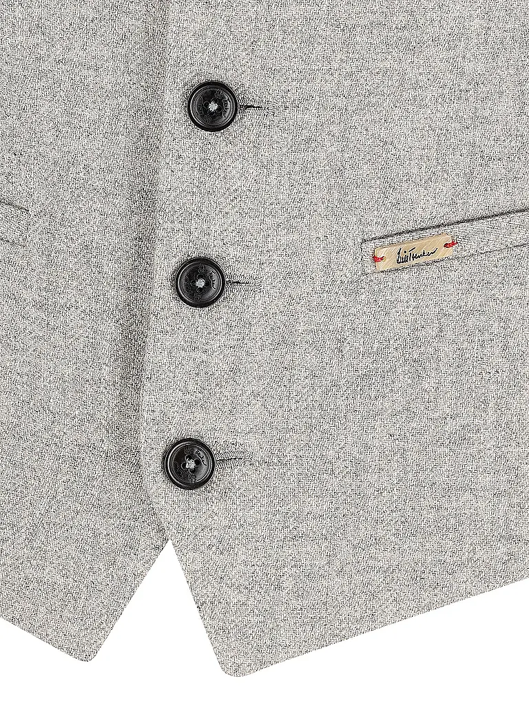 LUIS TRENKER | Gilet traditionnel LUSEBASTIAN | Gris clair