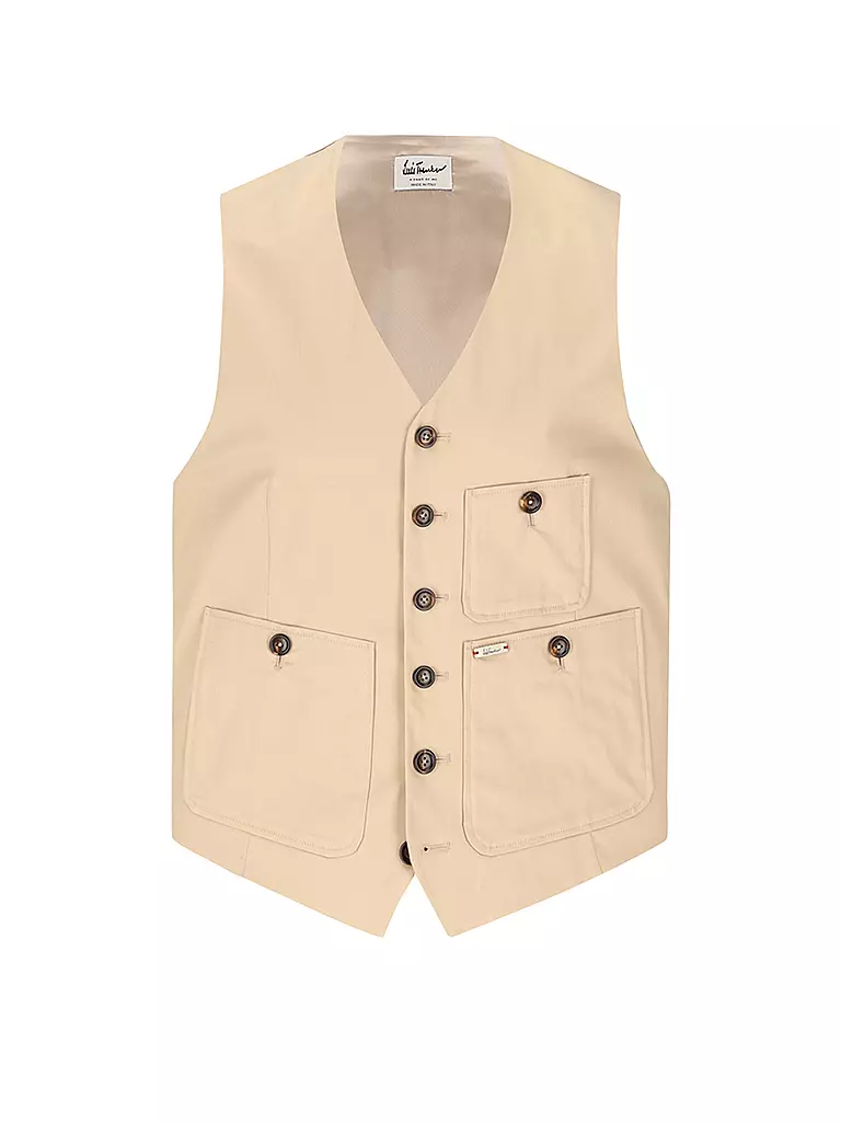 LUIS TRENKER | Gilet traditionnel | Crème
