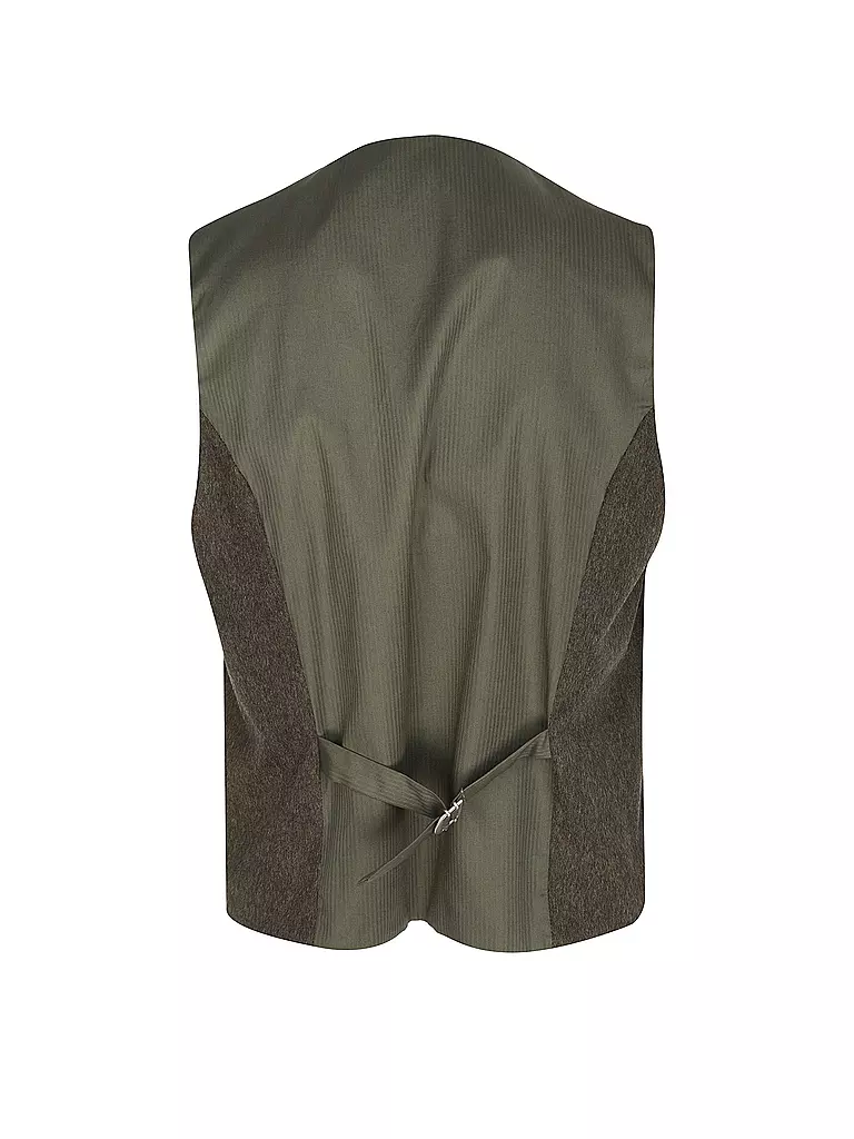LUIS TRENKER | Gilet traditionnel | olive