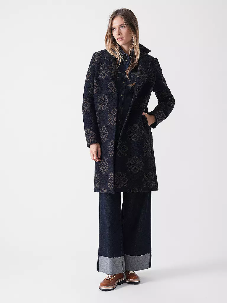 LUIS TRENKER | Manteau LUGRETA | Bleu foncé