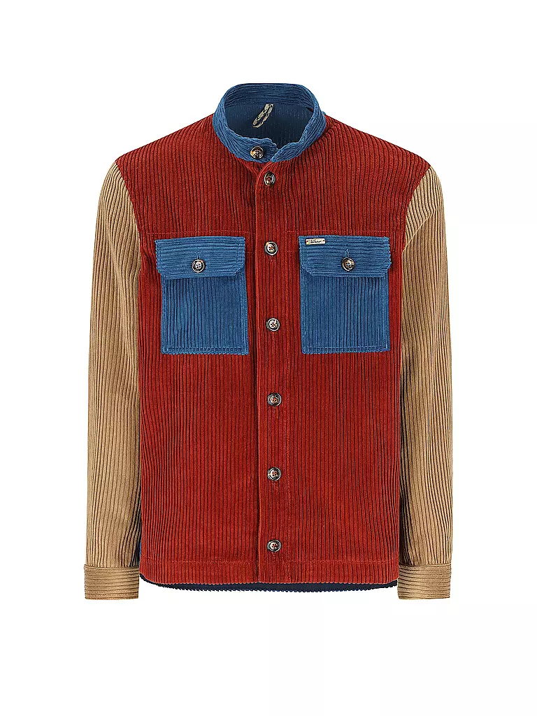 LUIS TRENKER | Overshirt LUSTANLEY | Rouge