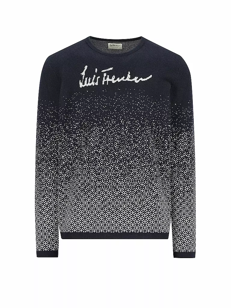 LUIS TRENKER | Pull traditionnel LUWIETRINO | Bleu