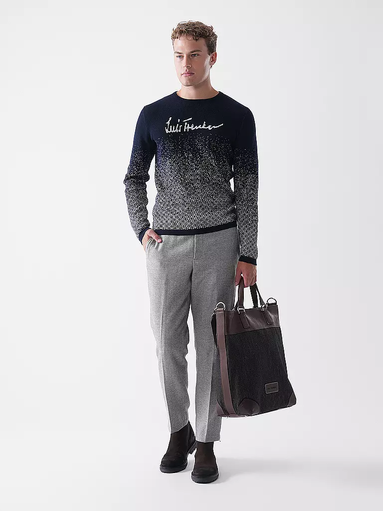 LUIS TRENKER | Pull traditionnel LUWIETRINO | Bleu