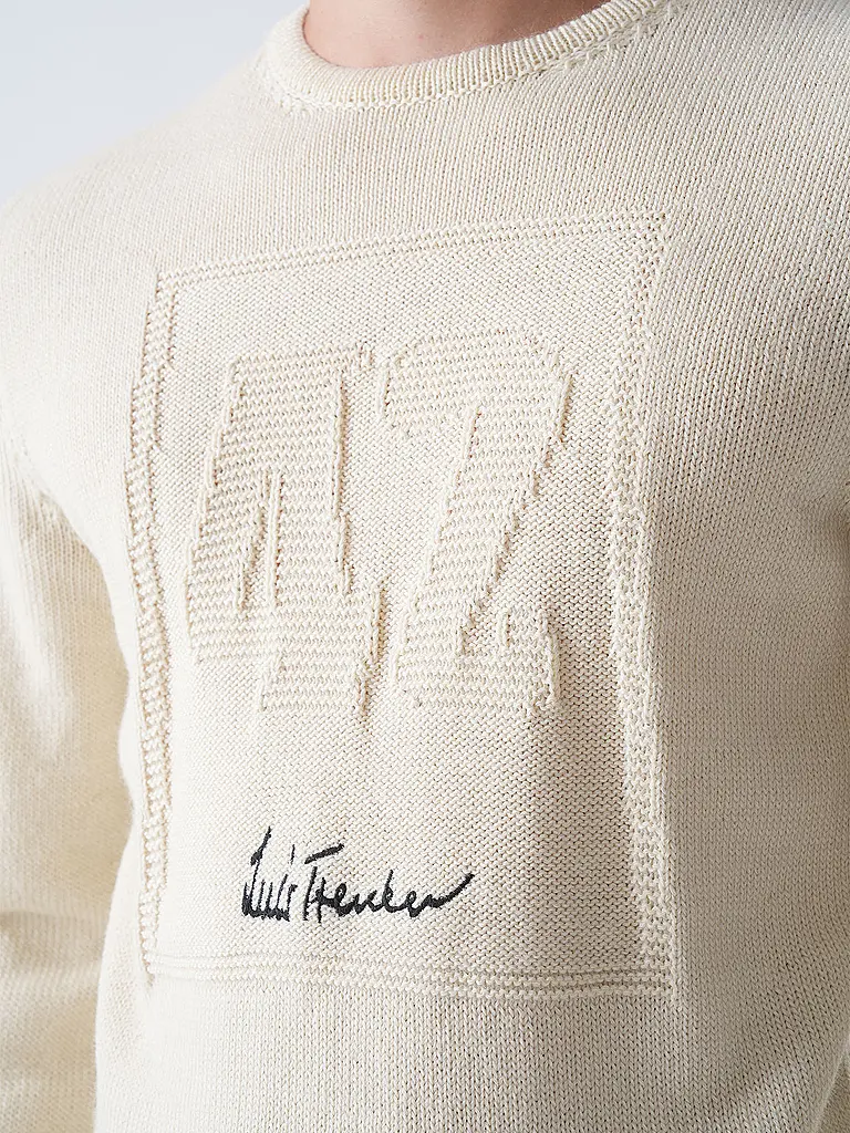 LUIS TRENKER | Pull traditionnel LUWOLFRAM | Crème