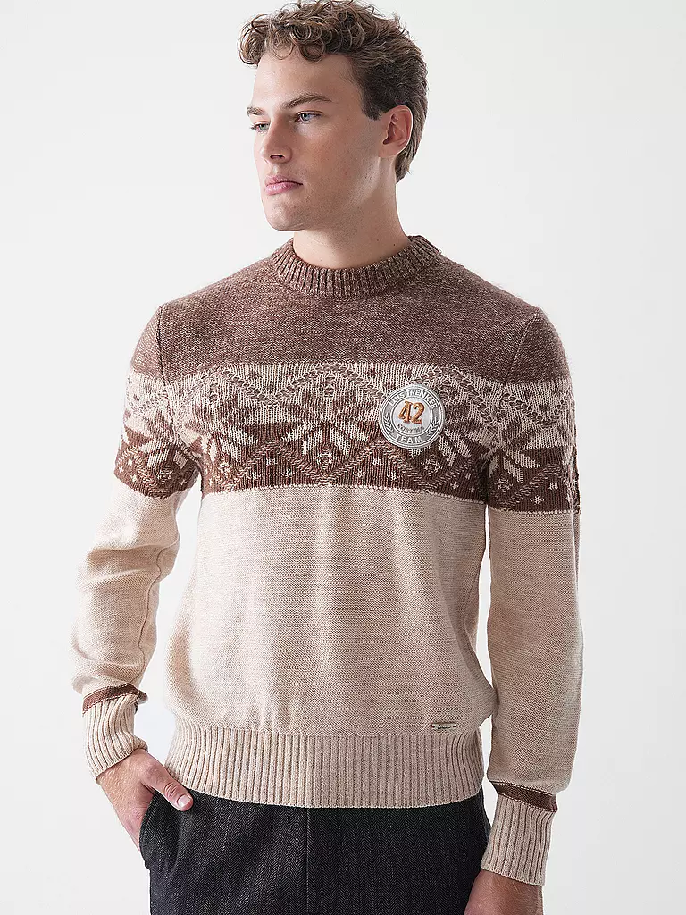 LUIS TRENKER | Pullover LUWALBERT | Crème