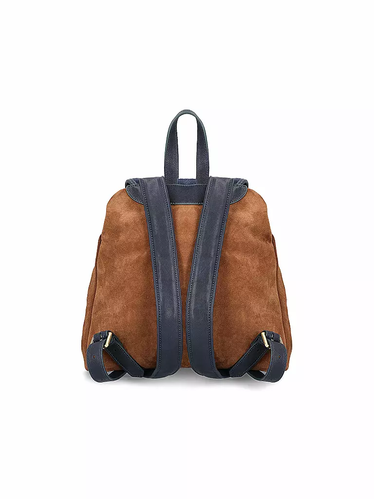 LUIS TRENKER | Sac à dos traditionnel LUMARCEL bleu foncé | 