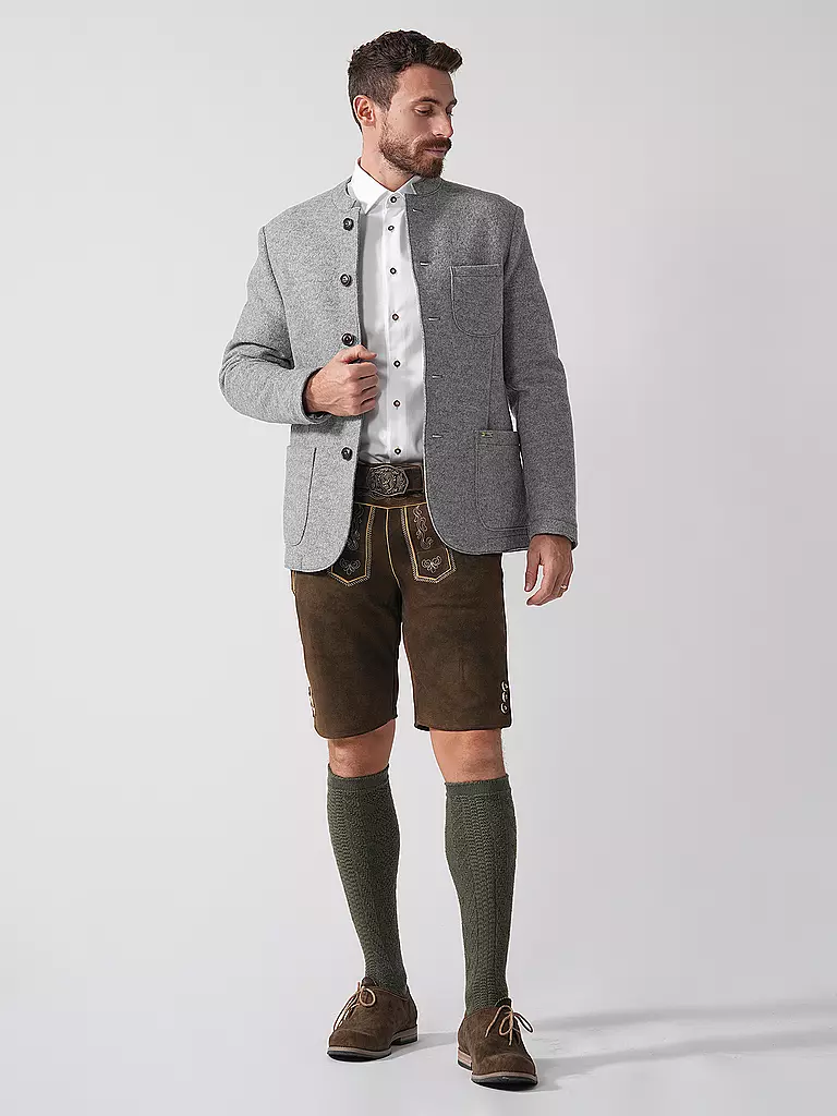 LUIS TRENKER | Sakko Slim Fit LUIGIS | Gris clair