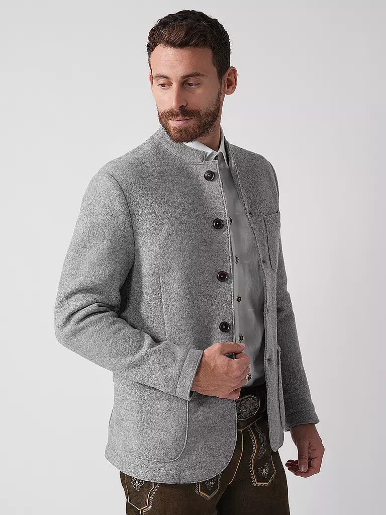LUIS TRENKER | Sakko Slim Fit LUIGIS | Gris clair