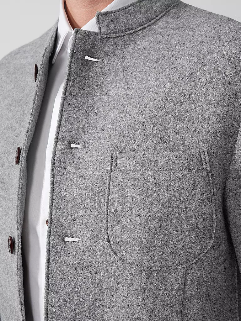 LUIS TRENKER | Sakko Slim Fit LUIGIS | Gris clair