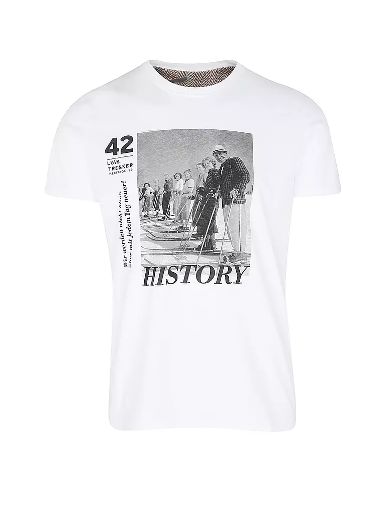 LUIS TRENKER | T-Shirt LULUIS | Blanc