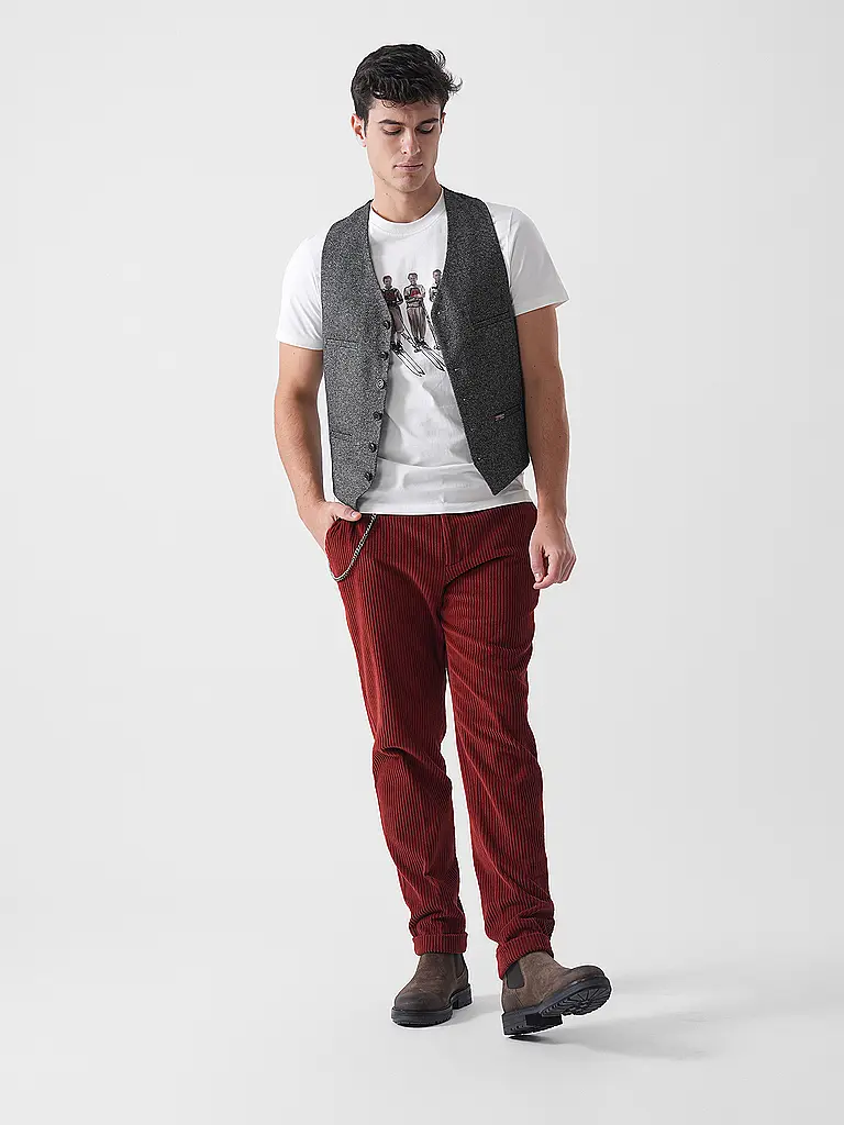 LUIS TRENKER | T-Shirt LUTRIX | Blanc