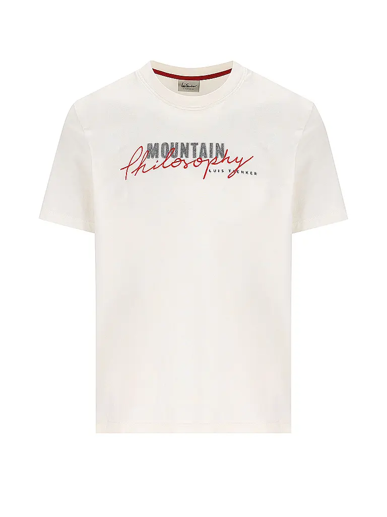 LUIS TRENKER | T-Shirt PHILOSOPHIST | Blanc