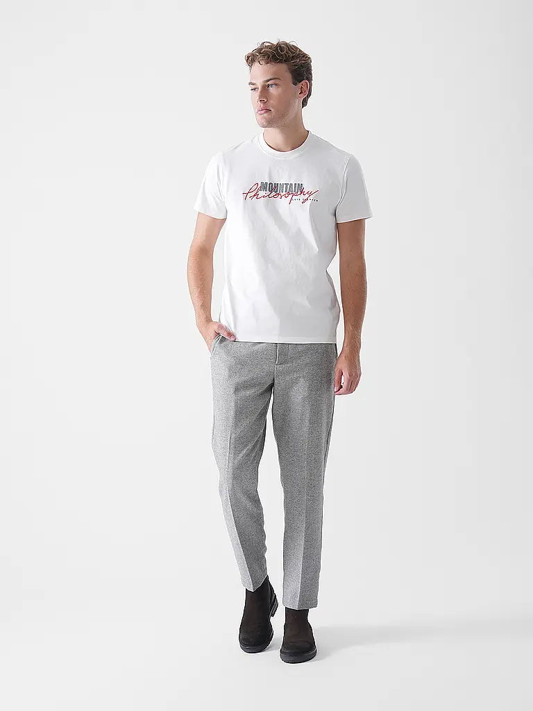 LUIS TRENKER | T-Shirt PHILOSOPHIST | Blanc