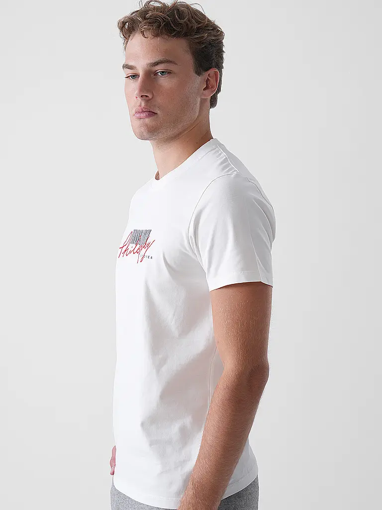 LUIS TRENKER | T-Shirt PHILOSOPHIST | Blanc
