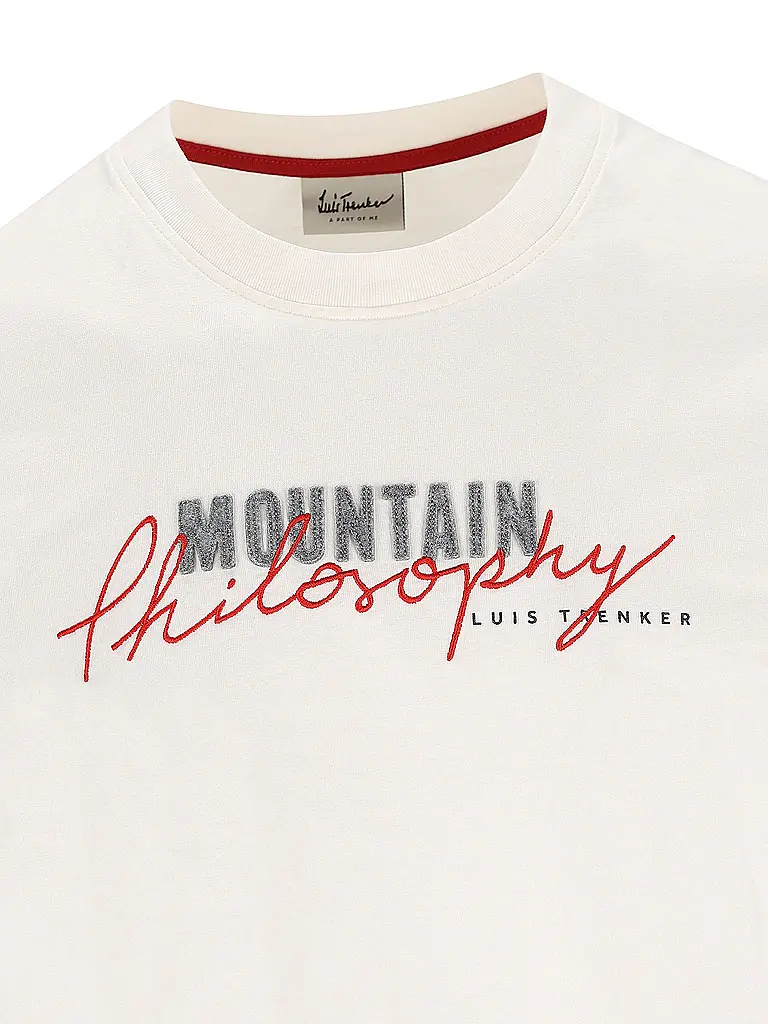 LUIS TRENKER | T-Shirt PHILOSOPHIST | Blanc