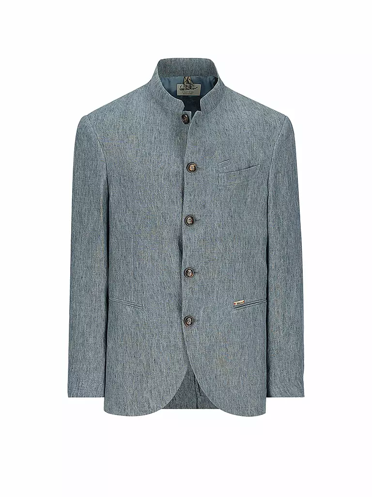 LUIS TRENKER | Veste de costume traditionnelle LUSANDRETTO EN LIN | Bleu