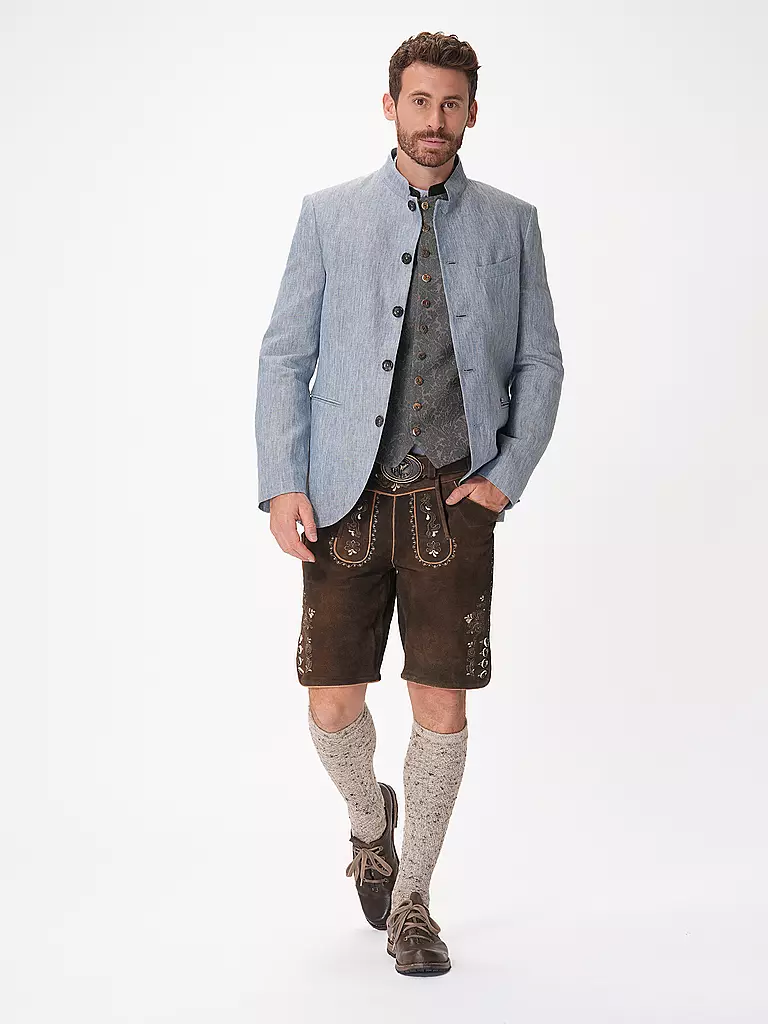 LUIS TRENKER | Veste de costume traditionnelle LUSANDRETTO | Bleu
