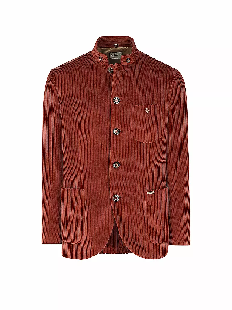 LUIS TRENKER | Veste de costume traditionnelle LUSANDRO | Rouge