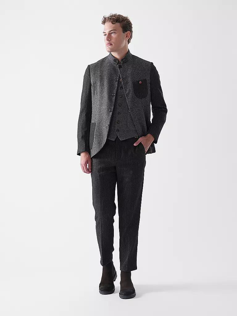 LUIS TRENKER | Veste de costume traditionnelle LUSANDRO | Gris