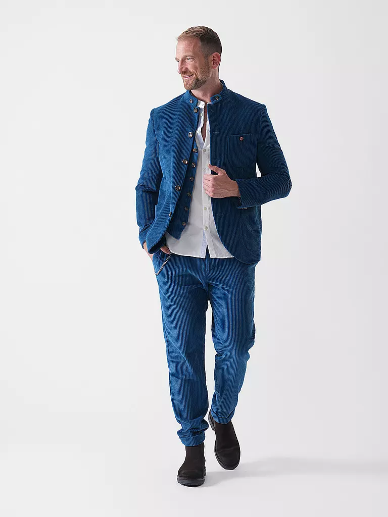 LUIS TRENKER | Veste de costume traditionnelle LUSANDRO | Bleu