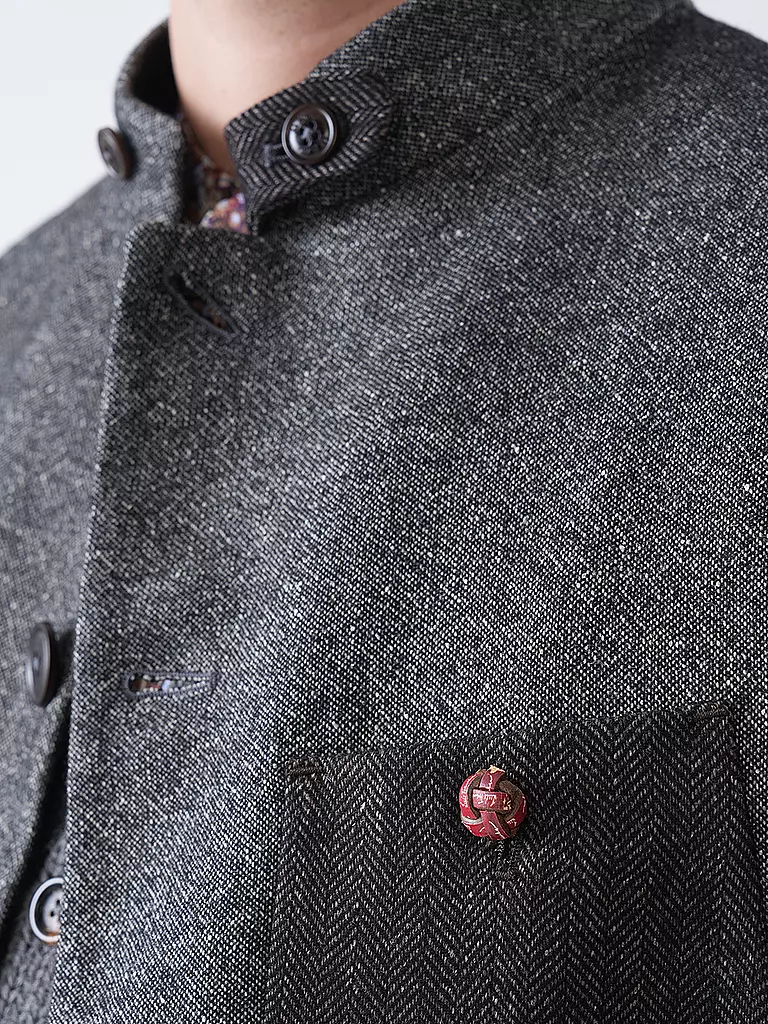 LUIS TRENKER | Veste de costume traditionnelle LUSANDRO | Gris