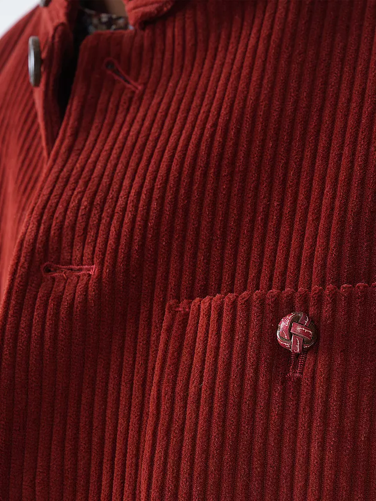 LUIS TRENKER | Veste de costume traditionnelle LUSANDRO | Rouge