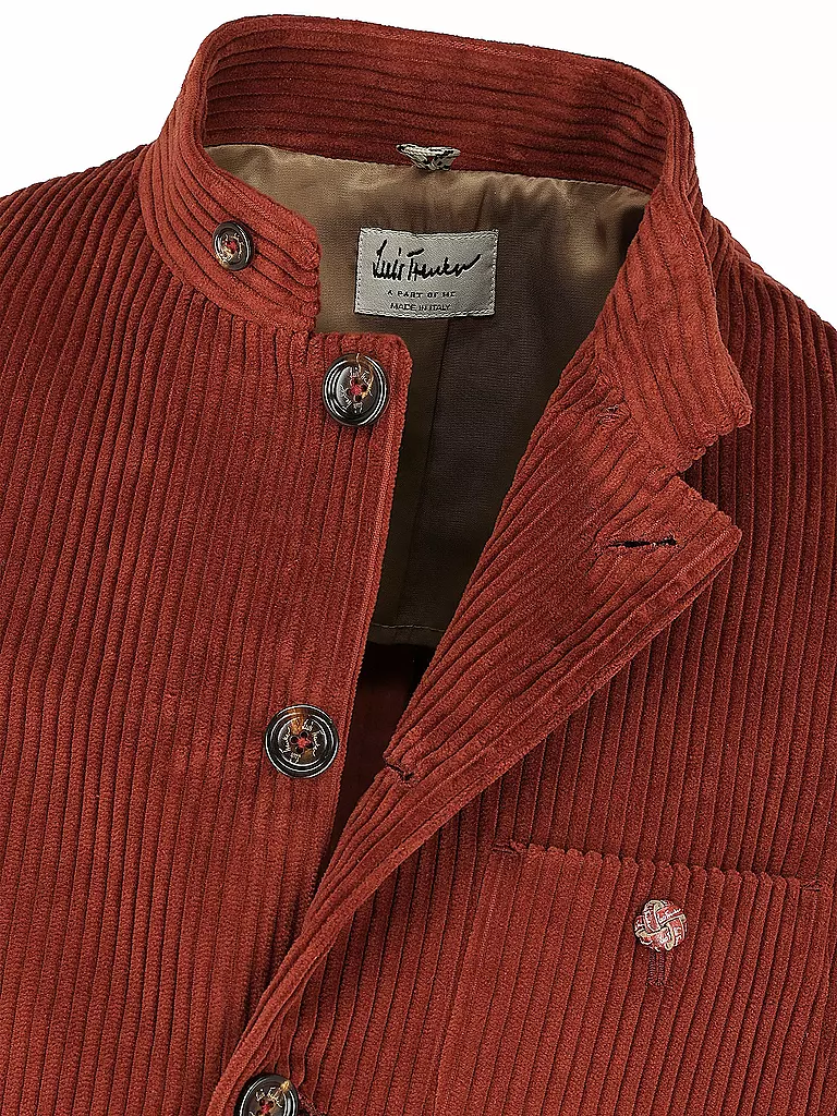 LUIS TRENKER | Veste de costume traditionnelle LUSANDRO | Rouge