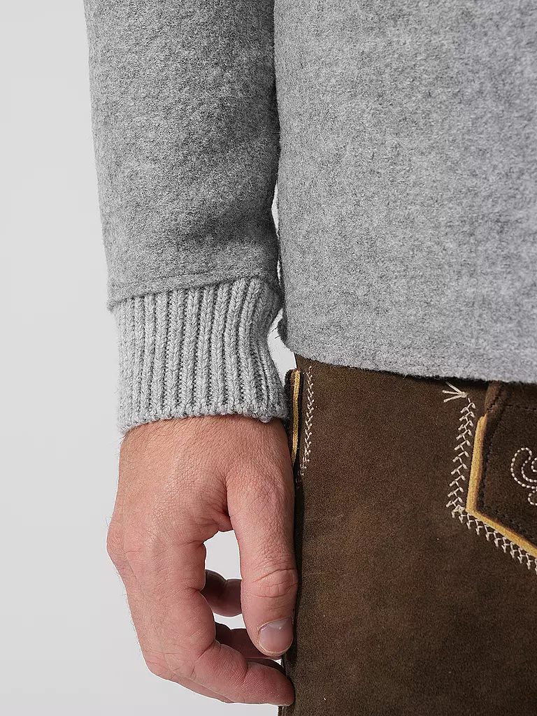 LUIS TRENKER | Veste de costume traditionnelle LUSTANLEY | Gris clair