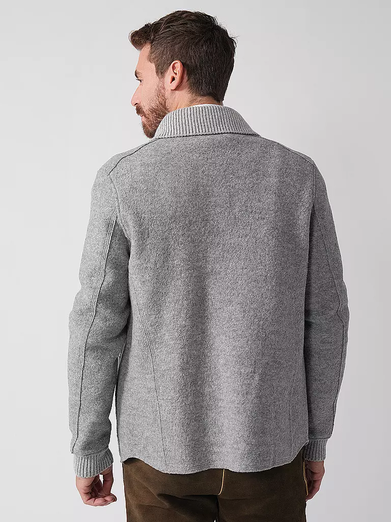 LUIS TRENKER | Veste de costume traditionnelle LUSTANLEY | Gris clair