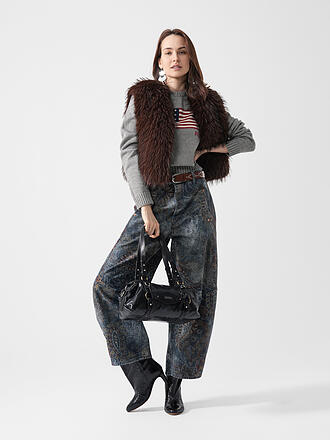 LUISA CERANO | Gilet façon fourrure