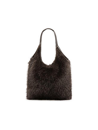 LUISA CERANO | Sac aspect fourrure