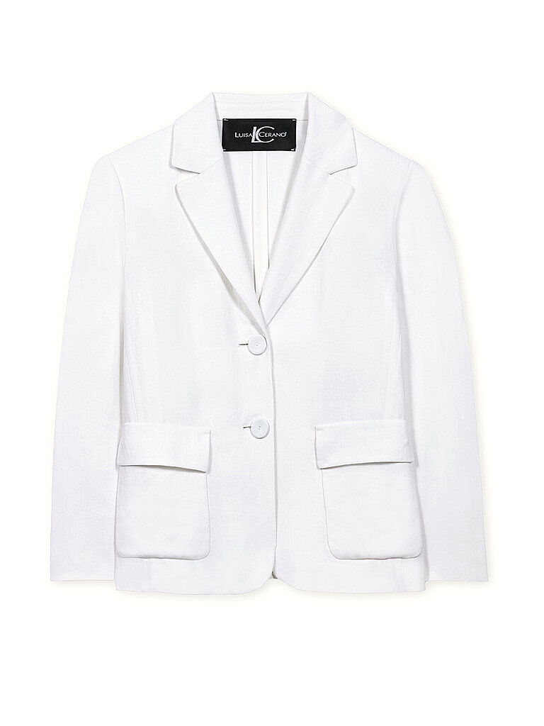 Luisa Cerano Blazer blanc 44