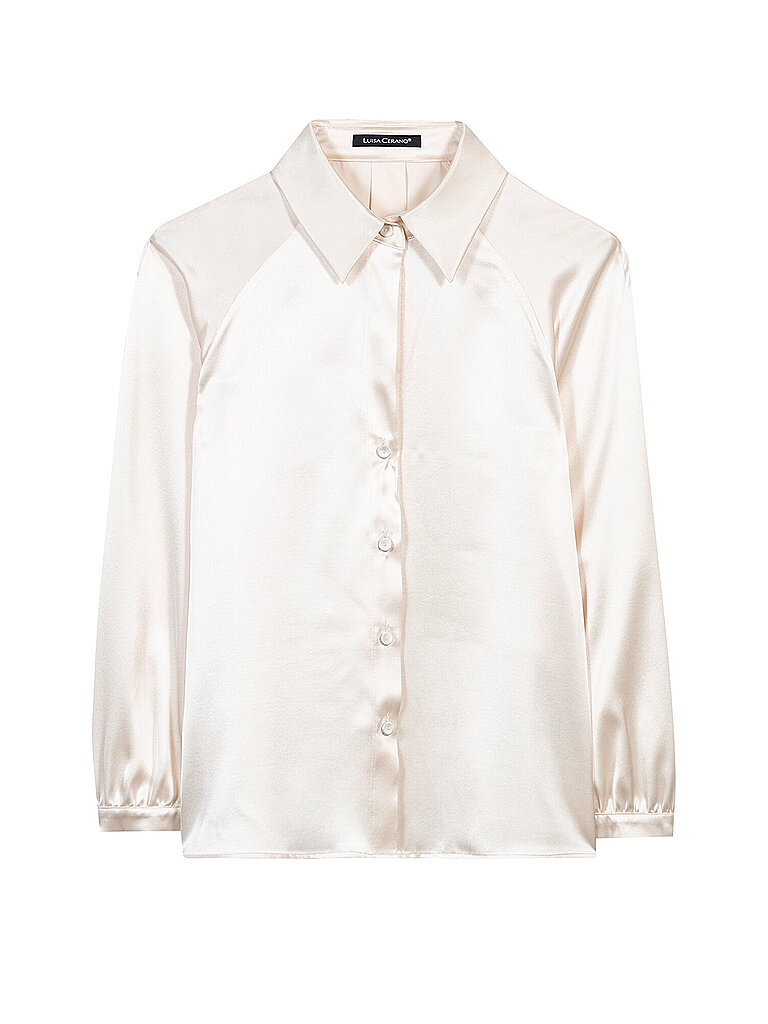 Blouse en soie crème 44