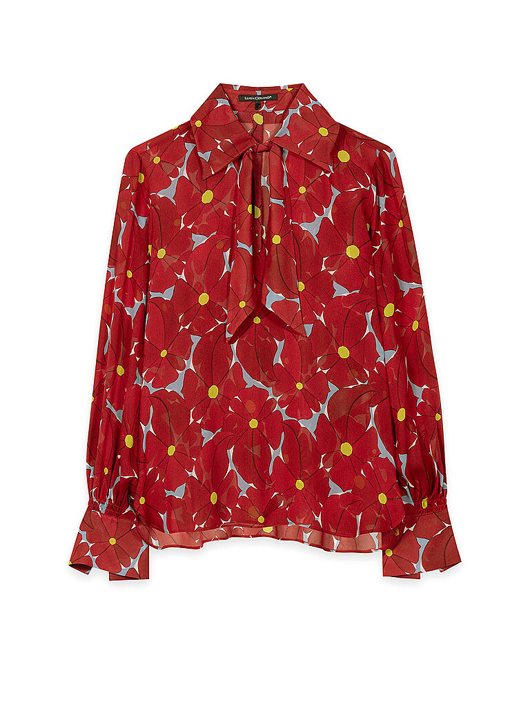 Luisa Cerano Bluse rouge 36