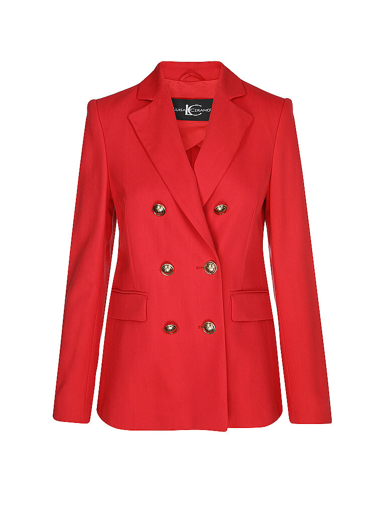 Luisa Cerano Blazer rouge 36
