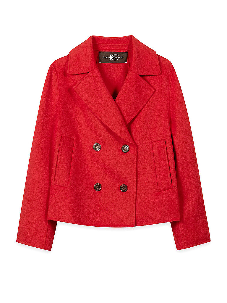 Luisa Cerano Veste rouge 42
