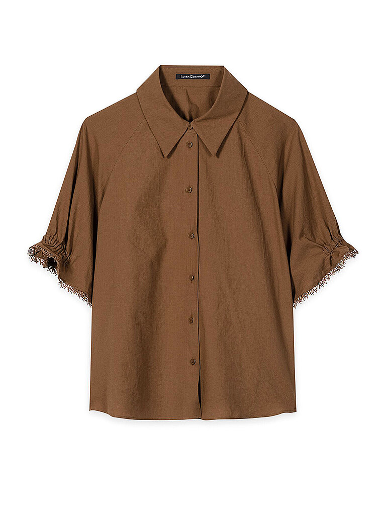 Luisa Cerano Blouse marron 44
