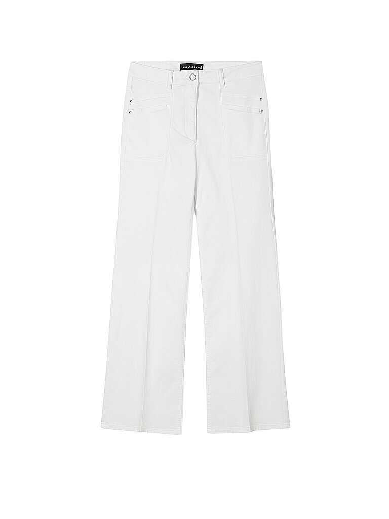 Jeans Coupe Évasée AUTHENTIC blanc 34