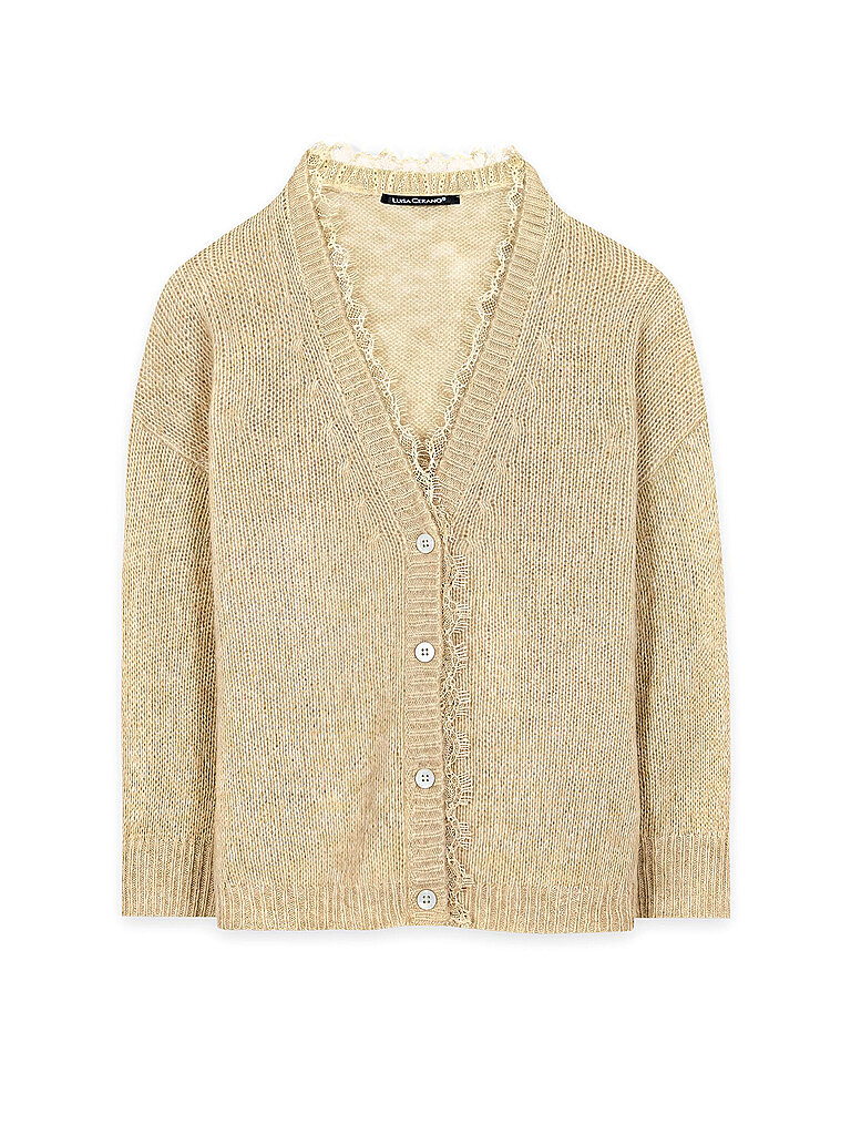 Luisa Cerano Cardigan jaune 44