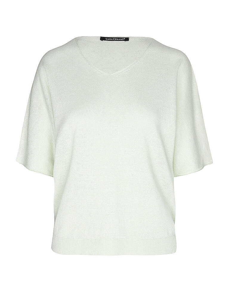 Pull en lin vert clair 36