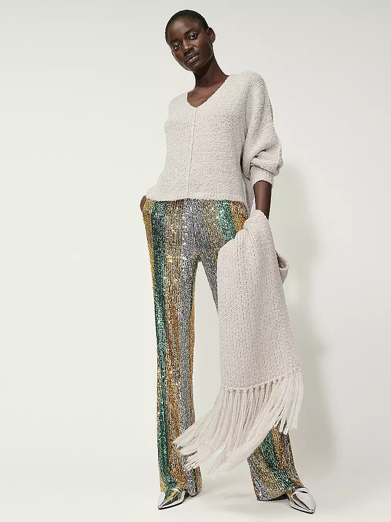 LUISA CERANO | Écharpe | Gris