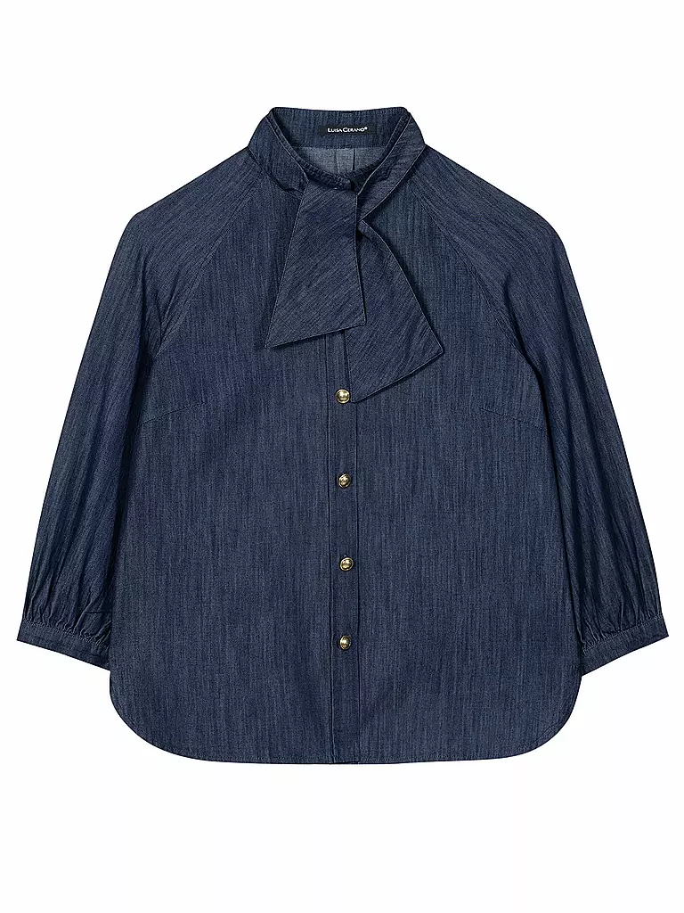 LUISA CERANO | Blouse en jean | blau