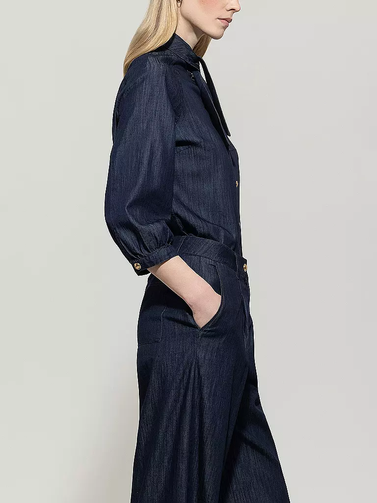 LUISA CERANO | Blouse en jean | blau
