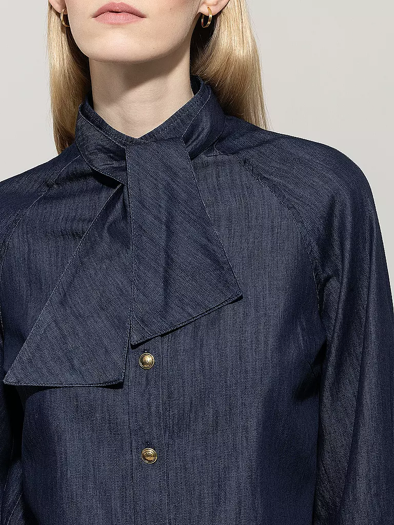 LUISA CERANO | Blouse en jean | blau