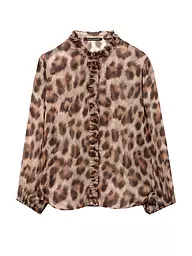 LUISA CERANO | Blouse en soie | Marron