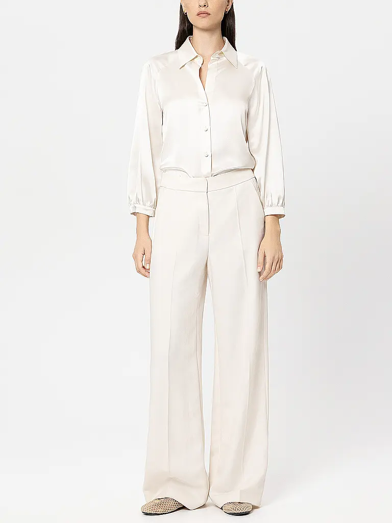 LUISA CERANO | Blouse en soie | Crème